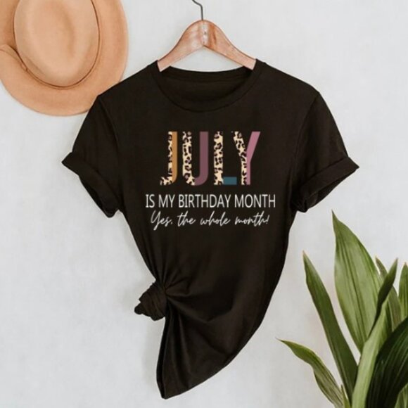 Unbranded Other - July Birthday Shirt,July Birthday Gift,Ladies Birthday Shirt